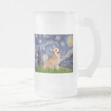 Starry Night - Pembroke Welsh Corgi 7b Mugs