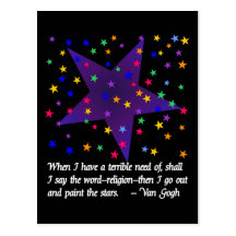 Starry Night Postcard