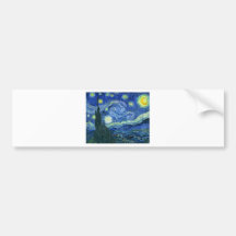 Starry Night ~ Van Gogh Bumper Stickers