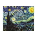 Starry Night, Vincent van Gogh Gallery Wrapped Canvas