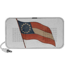 Stars and Bars Doodle Speakers by OrigAudio