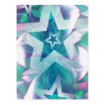 Stars and glitter! postcards