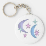 stars and moons  Keychain