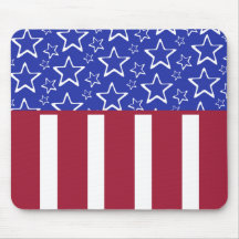Stars And Stripes Americana Mousepad