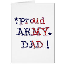Stars and Stripes Army Dad Tshirts and Gifts Cards