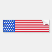 Stars and Stripes Bumper Stickers
