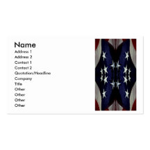 Stars and Stripes Business Card