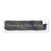 Stars and Stripes; Customizable Bumper Sticker