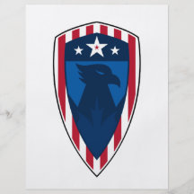Stars and Stripes Eagle Shield Flyer