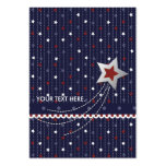Stars and Stripes Gift Tag Business Card