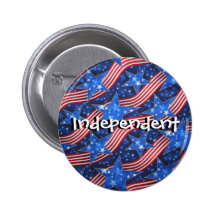 stars and stripes, Independent, Independent Pin