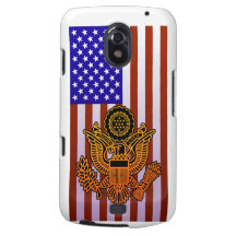 Stars and Stripes & Seal Samsung Galaxy Nexus カバー