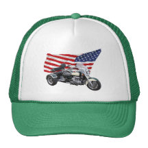 Stars and Stripes Trike Mesh Hat