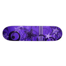 stars and swirls skateboard decks