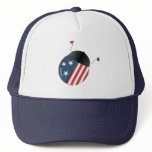 Stars ans Stripes Ladybug Mesh Hats