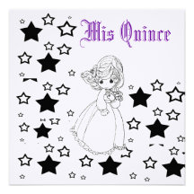 stars-black-white-pattern, stars-black-white-pa... personalized invites