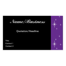 Stars Business Card