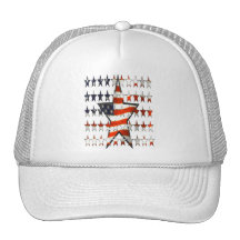 stars.flags trucker hats