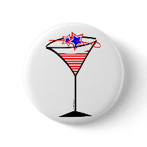 Stars n Stripes Martini Buttons
