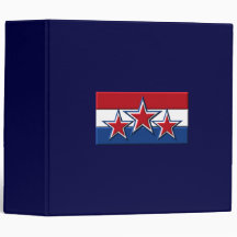 Stars & Stripes Avery Binder 2.8