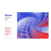 Stars & Stripes five Business Card