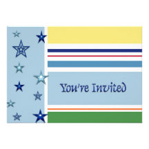 Stars & Stripes Invitation
