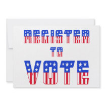 Stars & Stripes Register to Vote