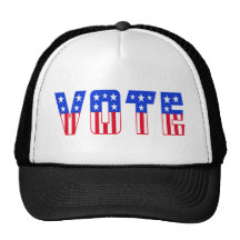 Stars & Stripes Vote Hats