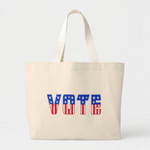 Stars & Stripes Vote Tote Bag