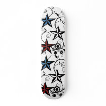 STARS SWIRLS & SPLATTERS! SKATEBOARD DECKS