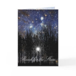 Starscape & Trees: Reach - Greeting Card