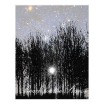 Starscape & Trees: Reach - Letterhead letterhead