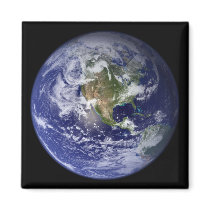 Starship Earth Refrigerator Magnet
