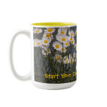 Start Your Day With a Daisy Smile Mugs