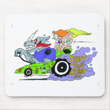 Start Your Rhino Racing Rat Fink Mouse Pads