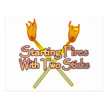 Starting Fires Postcard
