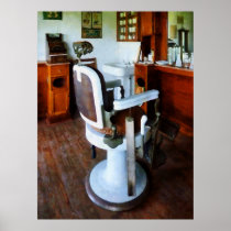 STARTING UNDER $20 Barber Chair with Cash Register Print