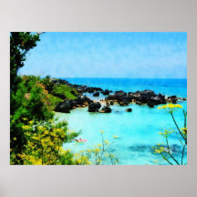 STARTING UNDER $20 - Beach at St. George Bermuda Posters