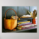 STARTING UNDER $20 - Books Basket and Quills Poster