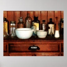 STARTING UNDER $20 Cabinets and Mortar and Pestles Posters