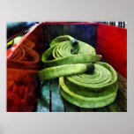 STARTING UNDER $20 - Coiled Fire Hoses Print