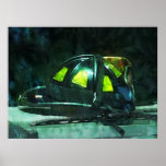 STARTING UNDER $20 - Fire Fighter's Helmet Poster