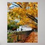 STARTING UNDER $20 - Graveyard in Autumn Print