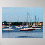 STARTING UNDER $20 - Group of Sailboats Newport RI