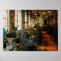 STARTING UNDER $20 - Heavy Machine Shop Print