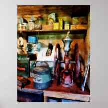 STARTING UNDER $20 - Old Fashioned Coffee Grinder Print