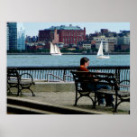 STARTING UNDER $20 - Relaxing by Manhattan Skyline Posters