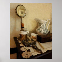STARTING UNDER $20 - Shaving Brush, Mug and Mirror Posters