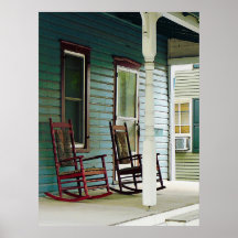 STARTING UNDER $20 - Wooden Rocking Chairs Posters