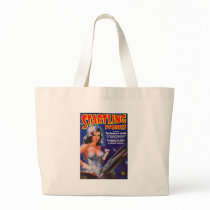 Startling Stories March - Vintage SciFi Comic Canvas Bag